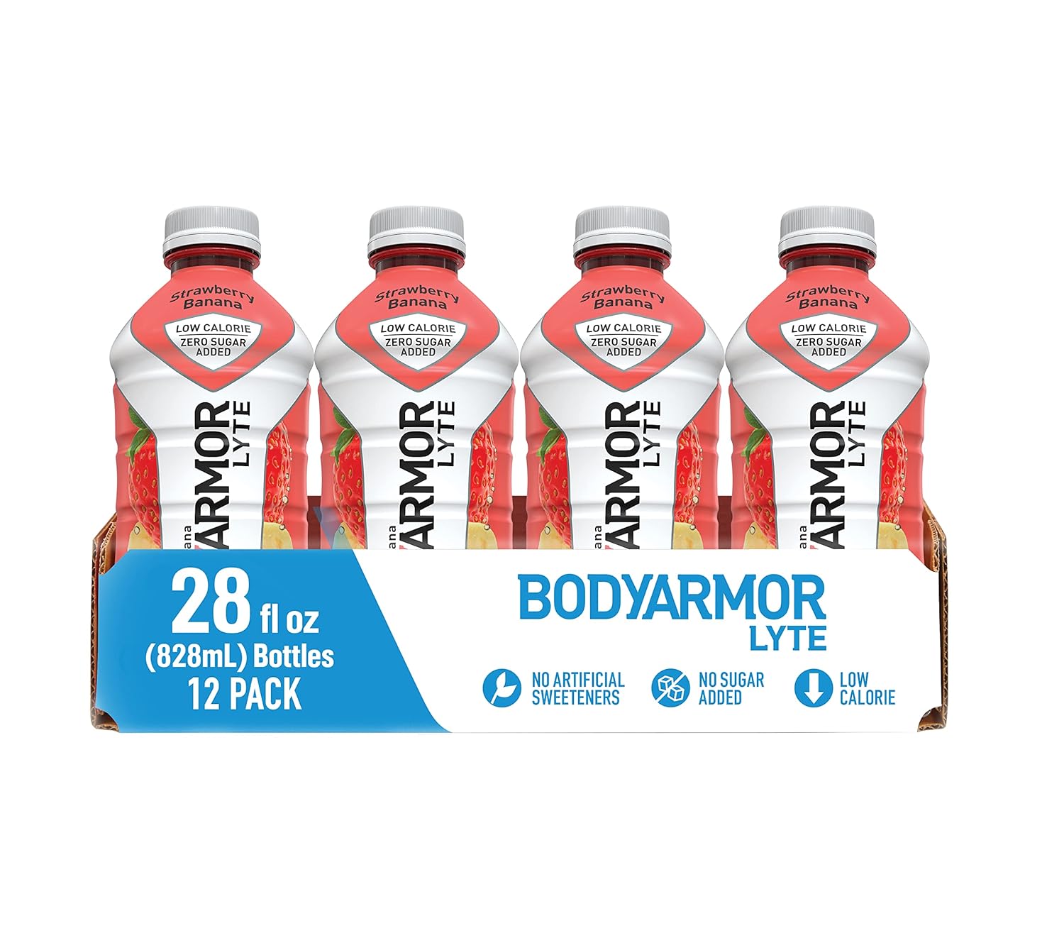 BODYARMOR LYTE Sports Drink Low-Calorie Beverage， Blueberry Pomegranate， Natural Flavors With Vitamins， Potassium-Packed Electrolytes， Perfect For Athletes， 16 Fl Oz (Pack of 12) - Image 3